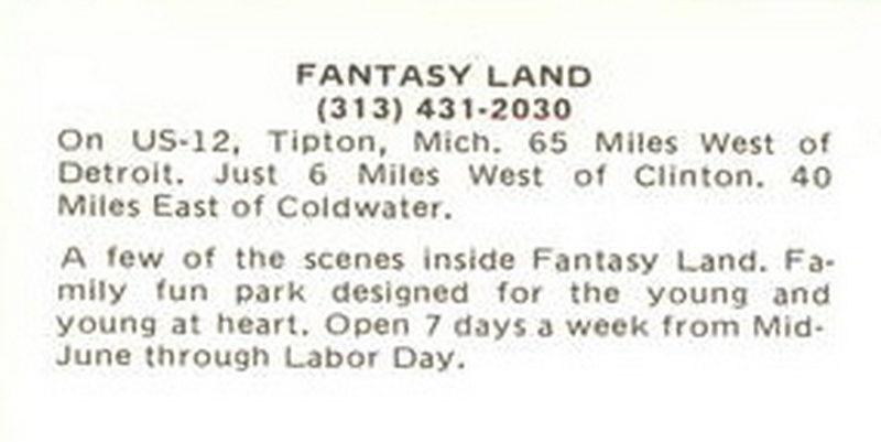 Fantasy Land - Vintage Postcard